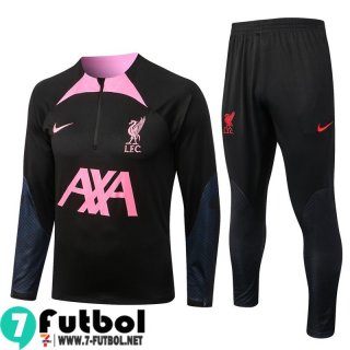 KIT: Chandal Futbol Liverpool negro Hombre 22 23 TG364