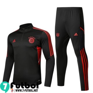 KIT: Chandal Futbol Bayern Munich negro Hombre 22 23 TG368