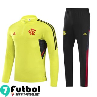 KIT: Chandal Futbol Flamengo amarillo Hombre 22 23 TG371