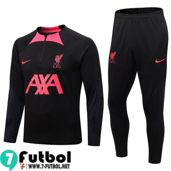 KIT: Chandal Futbol Liverpool negro Hombre 22 23 TG379