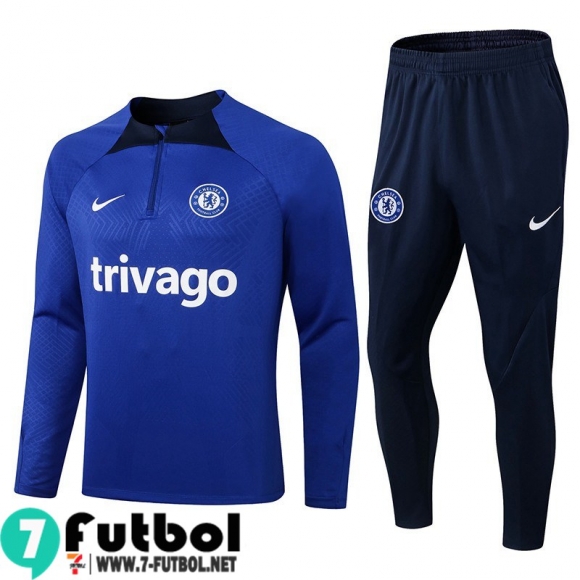 KIT: Chandal Futbol Chelsea azul Hombre 22 23 TG385