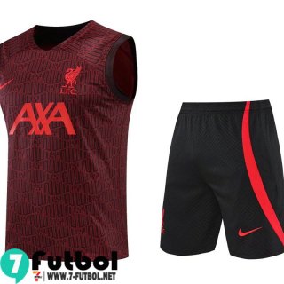 Chandal Futbol Sin Mangas Liverpool rojo Hombre 22 23 TG403