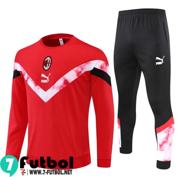 KIT: Chandal Futbol AC Milan rojo Hombre 22 23 TG309