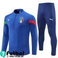 KIT: Chandal Futbol Italia azul Hombre 22 23 TG312