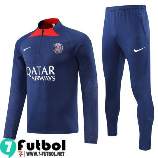 KIT: Chandal Futbol PSG azul Hombre 22 23 TG320