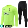 KIT: Chandal Futbol Tottenham verde Hombre 22 23 TG326