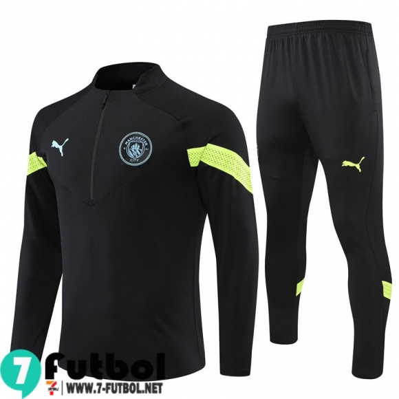 KIT: Chandal Futbol Manchester City negro Hombre 22 23 TG328