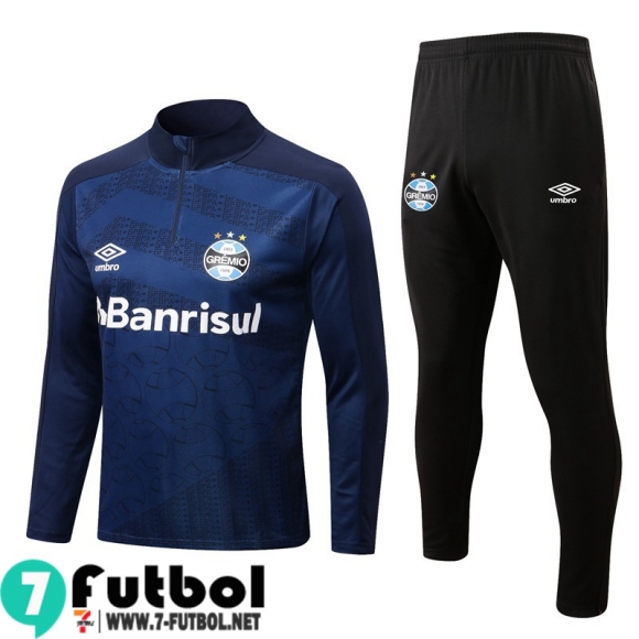 KIT: Chandal Futbol Gremio azul negro Hombre 22 23 TG329