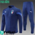 KIT: Chandal Futbol Italia azul Ninos 22 23 TK321
