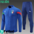 KIT: Chandal Futbol Italia azul Ninos 22 23 TK322
