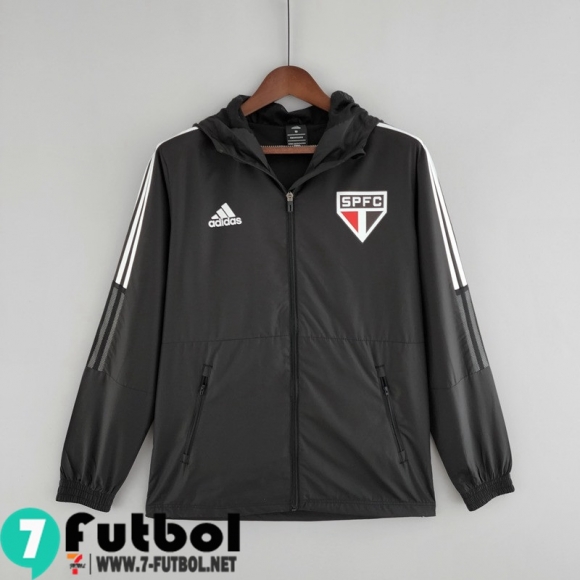 Chaqueta Cazadora sao paulo negro Hombre 22 23 WK87