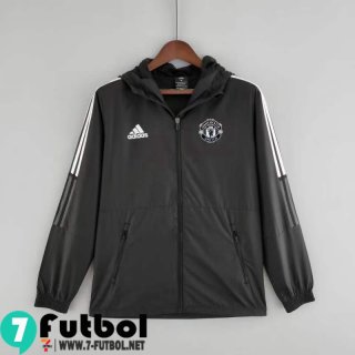 Chaqueta Cazadora Manchester United negro Hombre 22 23 WK95