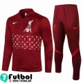 Chaquetas Futbol Liverpool carmesí Hombre 2021 2022 JK115