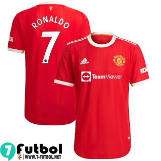Camisetas Futbol Manchester UnitedPrimera Hombre # Ronaldo 7 2021 2022