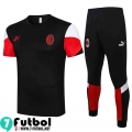 T-shirt AC Milan negro Hombre 2021 2022 PL119