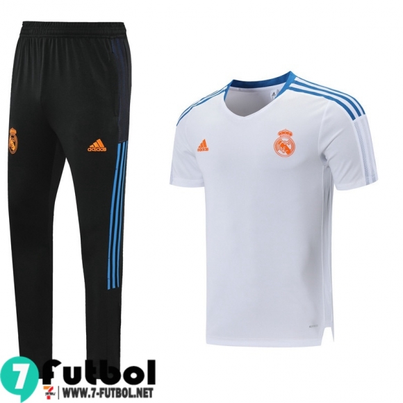 Polo Futbol Real Madrid blanco Hombre 2021 2022 PL152