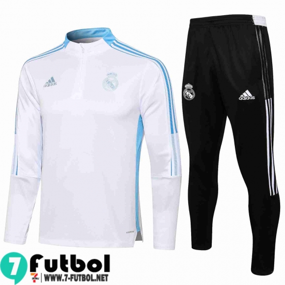 Chandal Futbol Real Madrid blanco Hombre 2021 2022 TG103