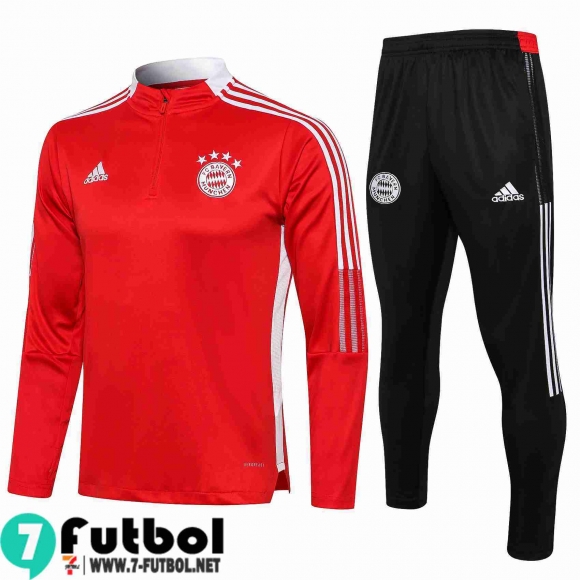 Chandal Futbol Bayern Munich rojo Hombre 2021 2022 TG105