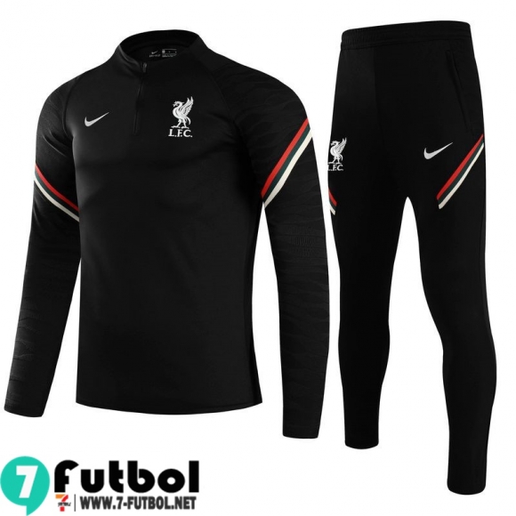 Chandal Futbol Liverpool negro Hombre 2021 2022 TG87