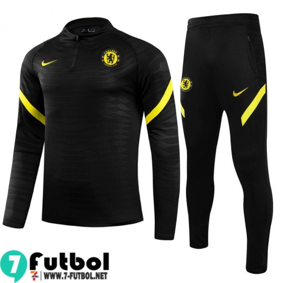 Chandal Futbol Chelsea negro Hombre 2021 2022 TG91