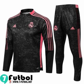 Chandal Futbol Real Madrid negro Hombre 2021 2022 TG94