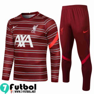 Chandal Futbol Liverpool carmesí Hombre 2021 2022 TG95