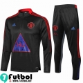 Chandal Futbol Manchester United Gris oscuro Hombre 2021 2022 TG99