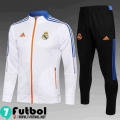 Chaquetas Futbol Real Madrid blanco Enfant 2021 2022 TK58