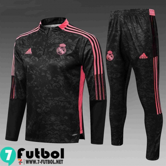 Chandal Futbol Real Madrid negro Enfant 2021 2022 TK61