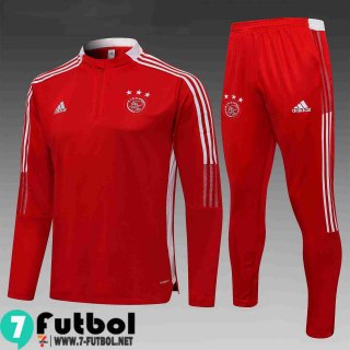 Chandal Futbol AFC AJAX rojo Enfant 2021 2022 TK69