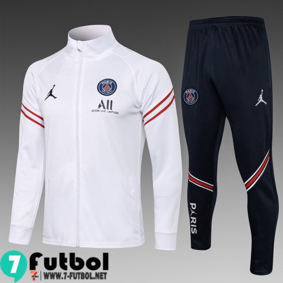 Chaquetas Futbol PSG blanco Enfant 2021 2022 TK73