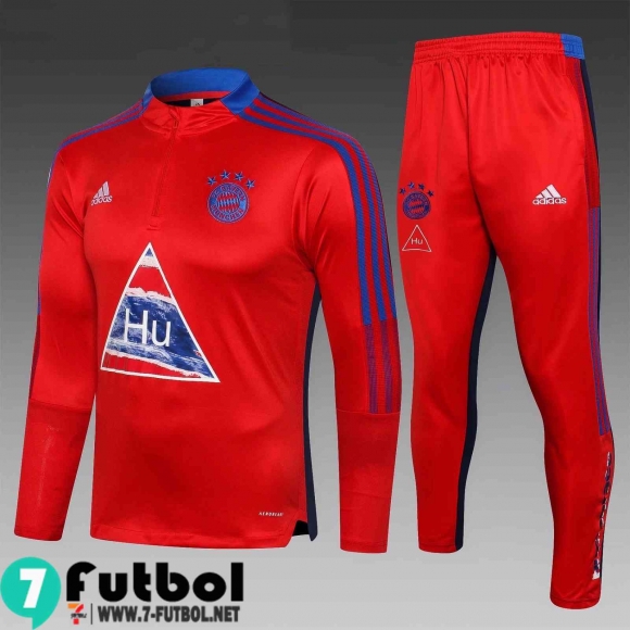 Chandal Futbol Bayern Munich rojo Enfant 2021 2022 TK74