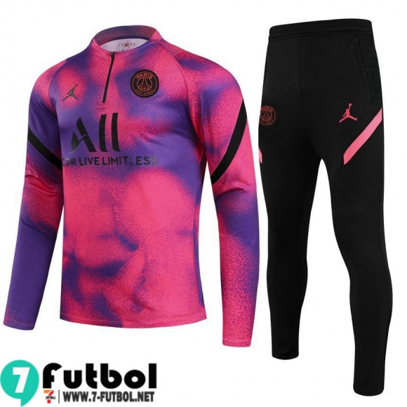 Chandal Futbol PSG rosado Enfant 2021 2022 TK79