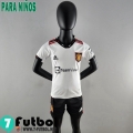Camiseta Futbol Manchester United Segunda Ninos 2022 2023 AK73