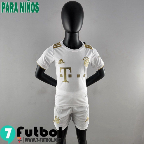 Camiseta Futbol Bayern Munich Segunda Ninos 2022 2023 AK75