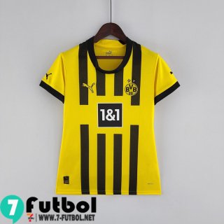Camiseta Futbol Borussia Dortmund Primera Femenino 2022 2023 AW55