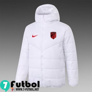 Chaqueta De Plumas Atletico Madrid Blanco, Blanca Hombre 2022 2023 DD84