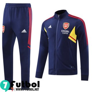 KIT: Chaquetas Arsenal azul Hombre 2022 2023 JK507