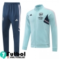 KIT: Chaquetas Arsenal azul claro Hombre 2022 2023 JK514