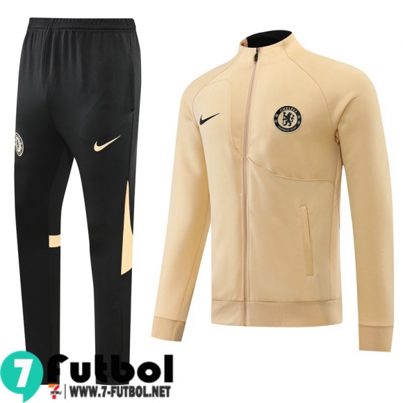 KIT: Chaquetas Chelsea Caqui Hombre 2022 2023 JK517