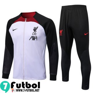 KIT: Chaquetas Liverpool Blanco, Blanca Hombre 2022 2023 JK531