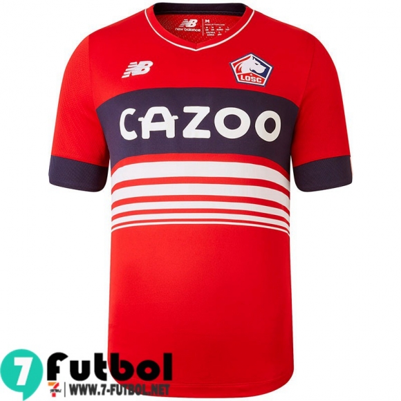 Camiseta Futbol Lille Primera Hombre 2022 2023