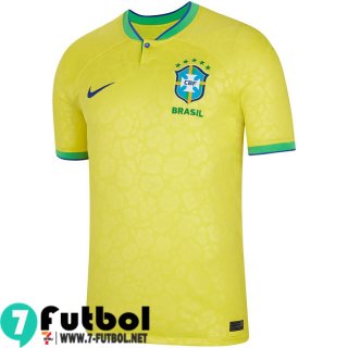 Camiseta Futbol Brasil Primera Hombre World Cup 2022