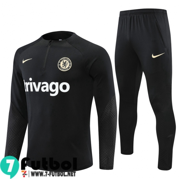 KIT: Chandal Futbol Chelsea negro Hombre 2022 2023 TG413