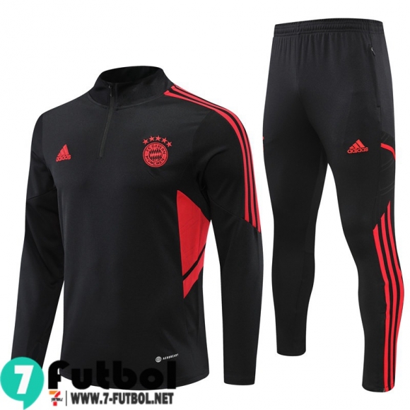 KIT: Chandal Futbol Bayern Munich negro Hombre 2022 2023 TG423