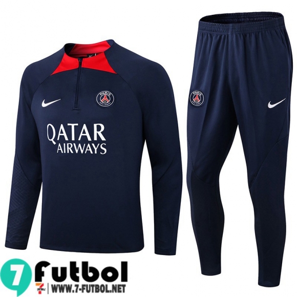 KIT: Chandal Futbol PSG Paris azul Hombre 2022 2023 TG467