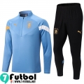 KIT: Chandal Futbol Uruguay azul claro Hombre 2022 2023 TG469