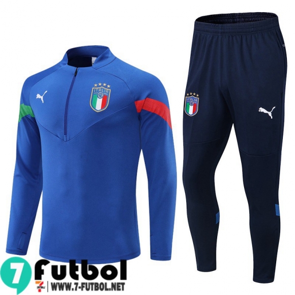 KIT: Chandal Futbol Italia azul Hombre 2022 2023 TG471 KIT: Chandal Futbol Italia azul Hombre 2022 2023 TG471
