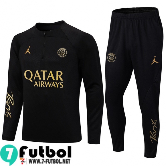 KIT: Chandal Futbol PSG Paris negro Hombre 2022 2023 TG473