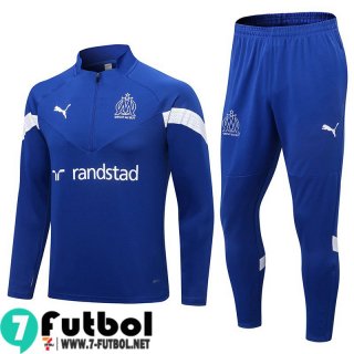 KIT: Chandal Futbol Olympique De Marsella azul Hombre 2022 2023 TG476